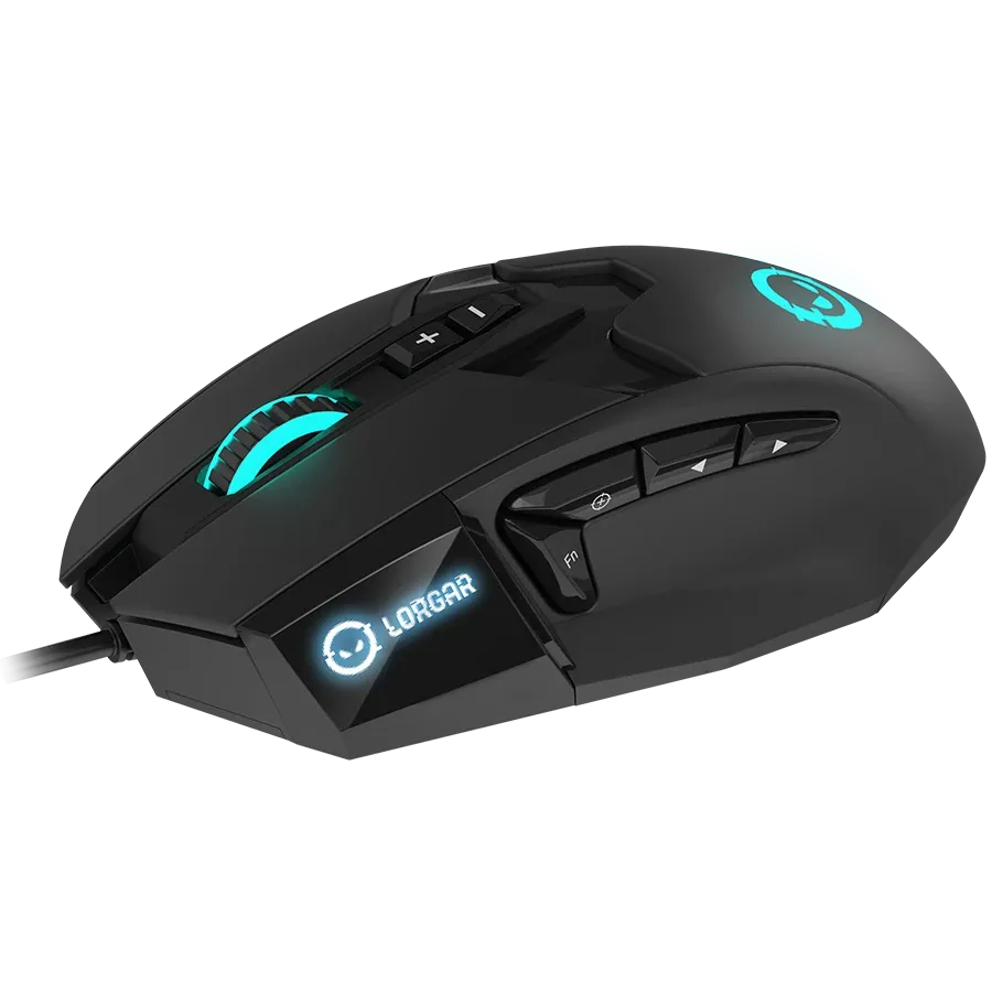 LORGAR Gaming Mouse, Wired, Black — Image №5 LORGAR Gaming Mouse, Wired, Black — Image №5