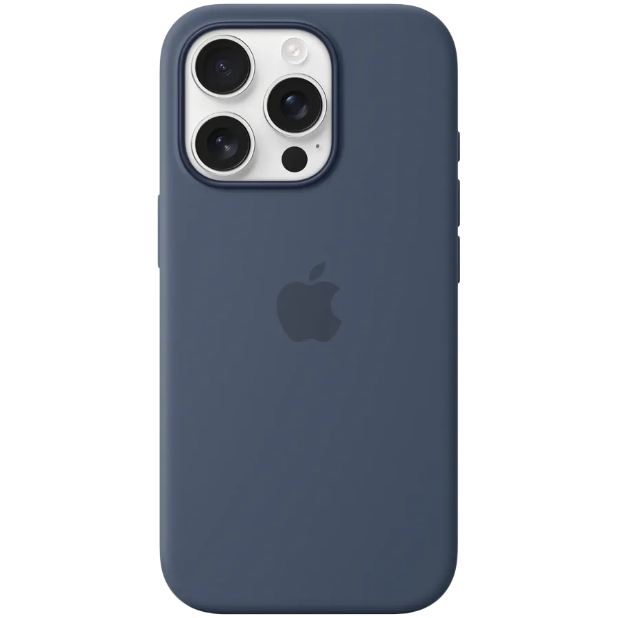 APPLE Silicone Case with MagSafe, Denim for iPhone 16 Pro — Image №1