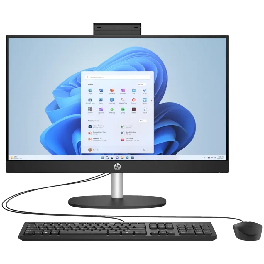 HP INC Персональный компьютер {Intel Core Ultra 5 Processor 125U}, 16 ГБ, Jet Black, 512 ГБ — Изображение №1