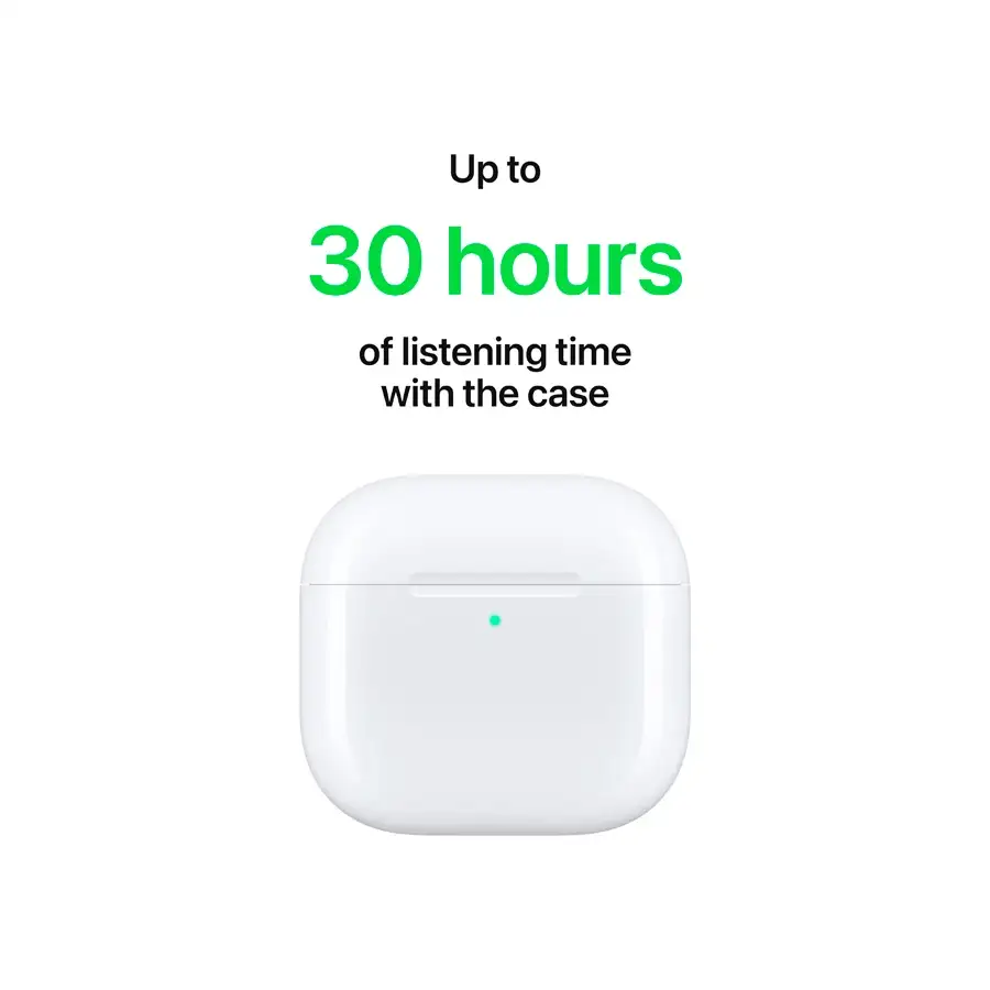 Apple AirPods (Gen 4), White — Image №7 Apple AirPods (Gen 4), White — Image №7