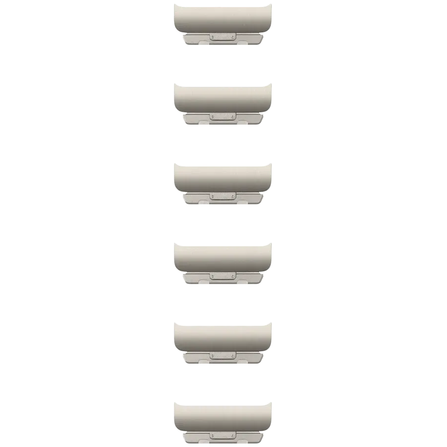 Удлинитель ремешка APPLE 46мм Link Bracelet Link Bracelet Kit Натуральный для Apple Watch 44/46 mm — Изображение №1