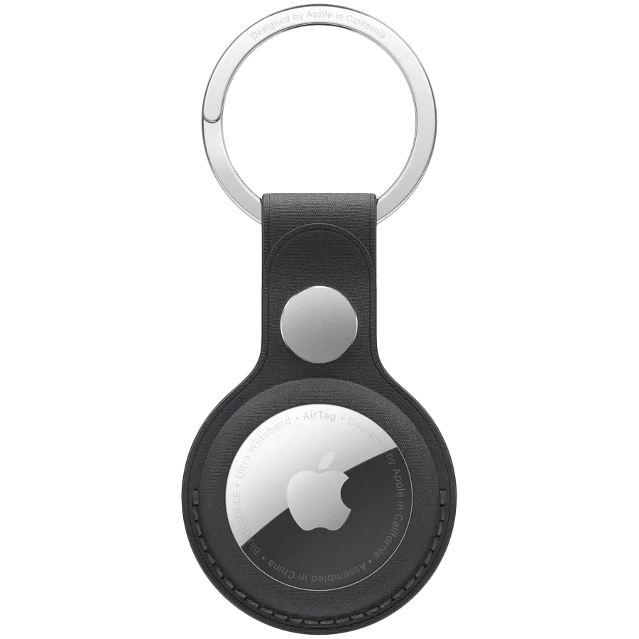APPLE FineWoven Key Ring , Black — Image №1