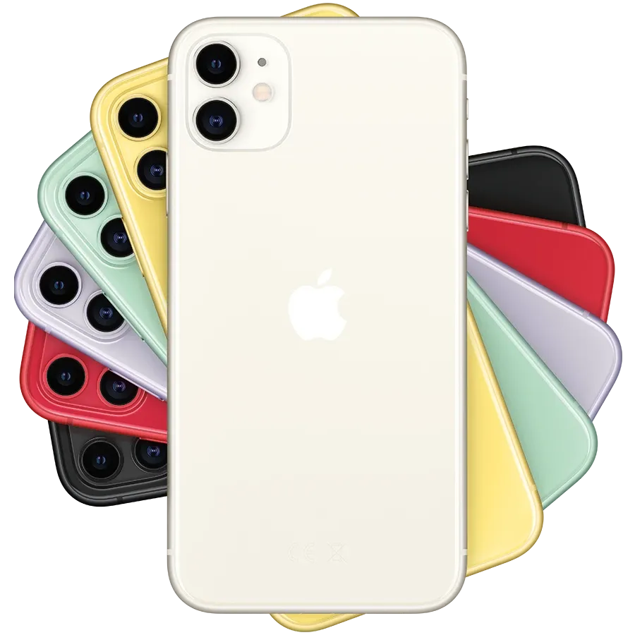 iPhone 11, 128 ГБ, Ақ — image №1