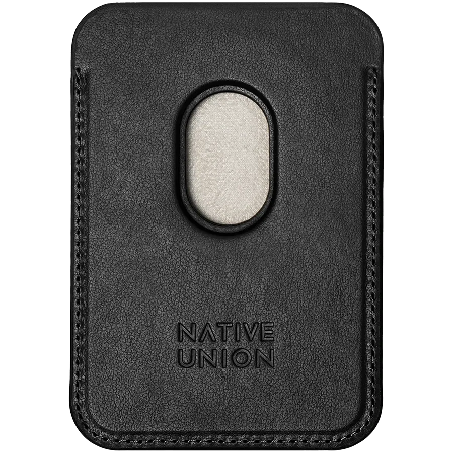 NATIVE UNION Карман Classic Card Wallet с MagSafe Чёрный — image №2