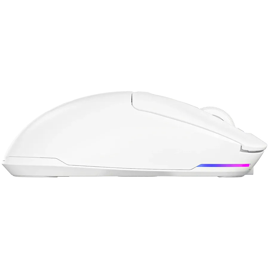 LORGAR MSA10W Ποντίκι παιχνιδιού, Ασύρματο, Λευκό — Εικών №6