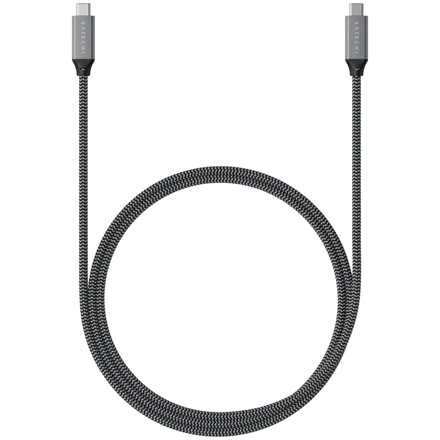 SATECHI Кабель USB-C, 0.25 м, Space Gray — Изображение №1