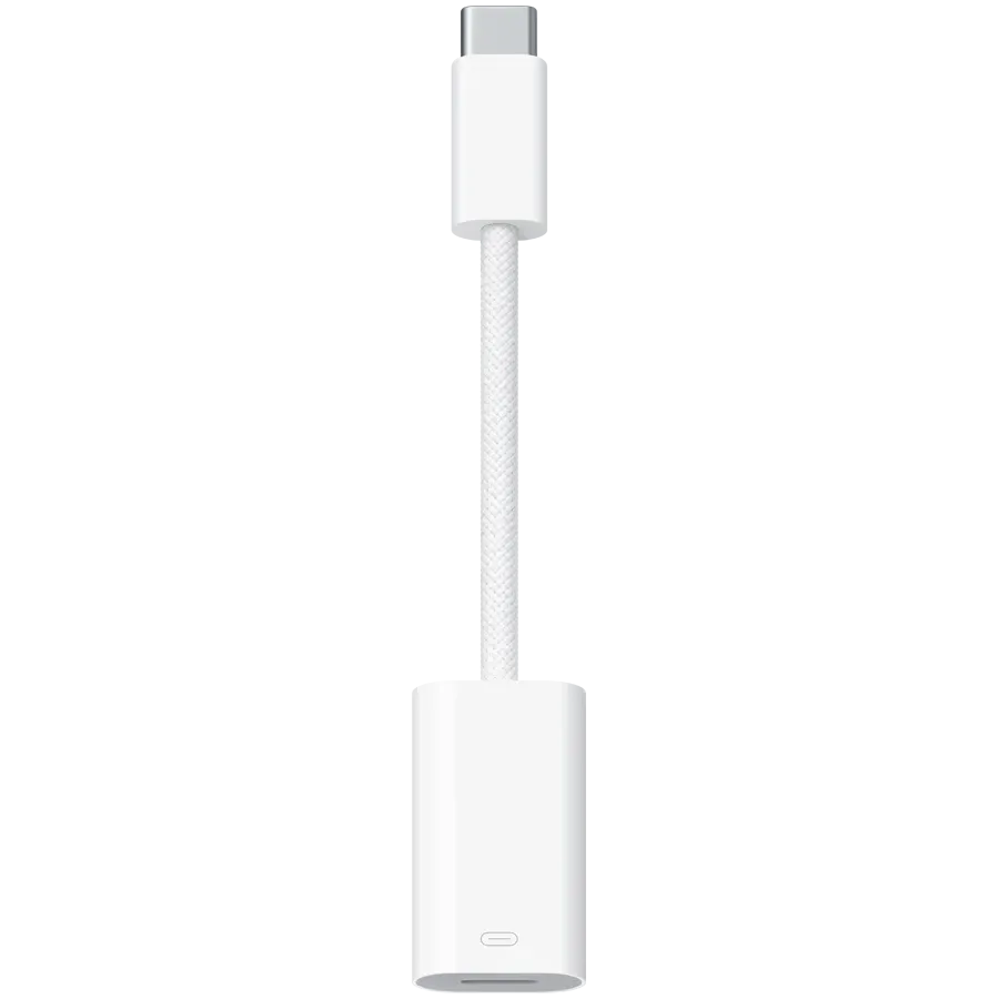 APPLE USB-C to Lightning Adapter, White — Image №1