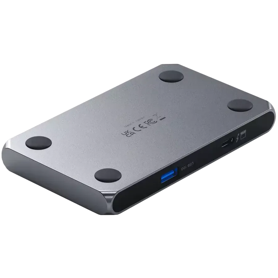 SATECHI  Multiport Adapter THUNDERBOLT 4 SLIM HUB Silver — Image №2