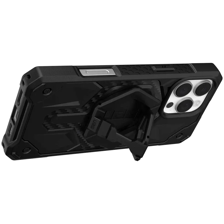 Husă UAG Monarch Pro cu MagSafe pentru iPhone 16 Pro, Carbon fiber — image №3