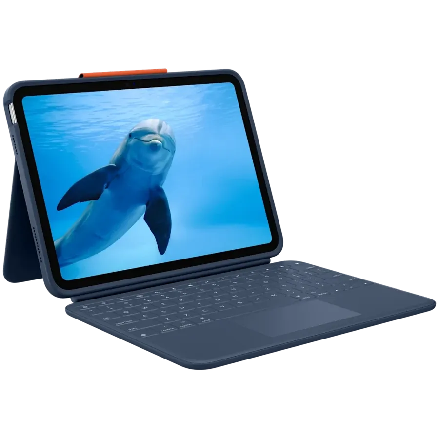 LOGITECH Keyboard Case Rugged Combo 4 Touch , Classic Blue for iPad (10th generation)/(A16) — Image №1