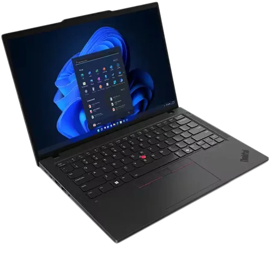 Φορητός LENOVO ThinkPad T14 Gen 5 14" (1920x1200 60Hz), Core Ultra 7 155U, 16 γιγαμπάιτε, Graphics, Μαύρος, 512 γιγαμπάιτε — Εικών №2