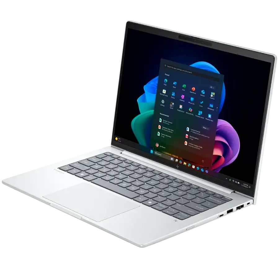 Laptop HP EliteBook 8 G1i 16 AI 16" Core Ultra 5 Processor 226V 16GB RAM 512GB SSD, Glacier Silver — Image №3 Laptop HP EliteBook 8 G1i 16 AI 16" Core Ultra 5 Processor 226V 16GB RAM 512GB SSD, Glacier Silver — Image №3