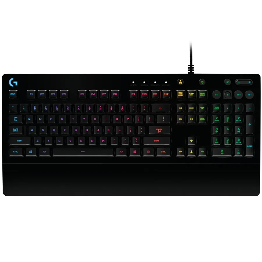 LOGITECH G213 Prodigy Gaming Keyboard, Wired, Black, International EN — Изображение №4