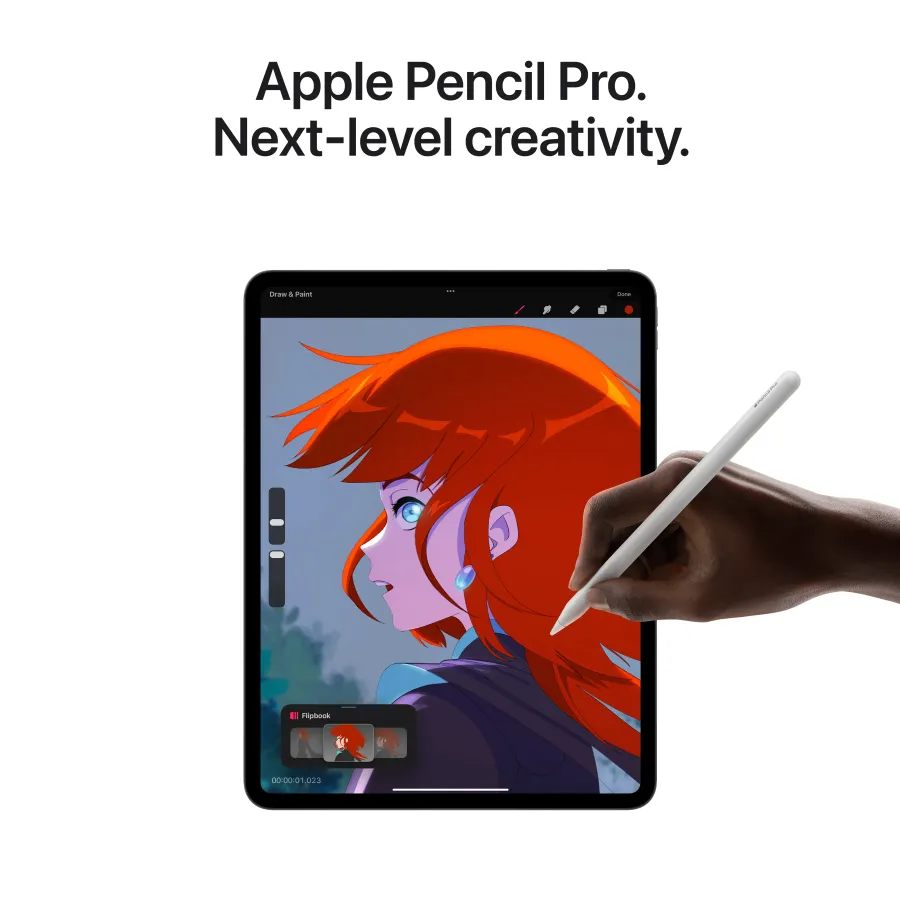 iPad Pro 13 M4, 256 GB Wi-Fi Standard glass 2024, Space Black — Image №6