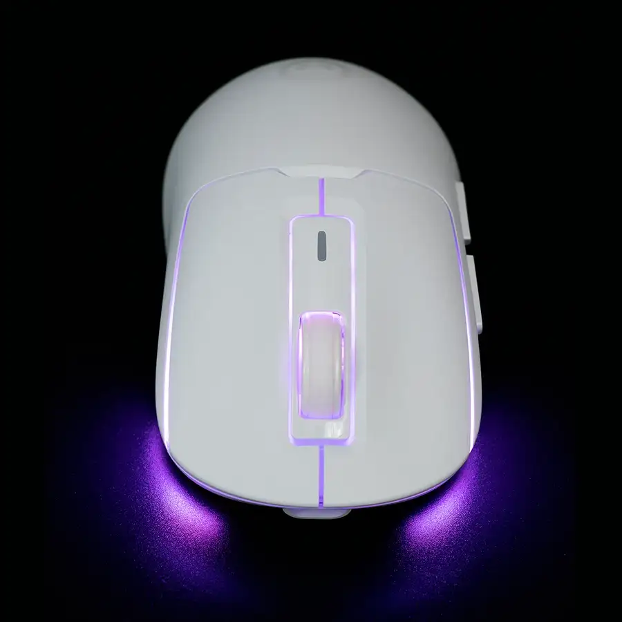 LORGAR MSA10W Gaming Mouse, Wireless, White — Image №11