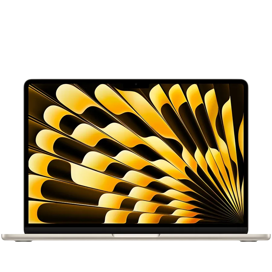 Apple MacBook Air 13.6"  Apple M3 (8C CPU/8C GPU), 16 GB, 256 GB, Starlight, 2024 — Image №1