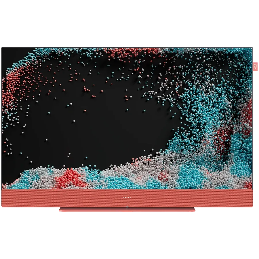 WE BY LOEWE Смарт ТВ WE. SEE, LCD, 32.0", Full HD, Красный коралл — Изображение №1