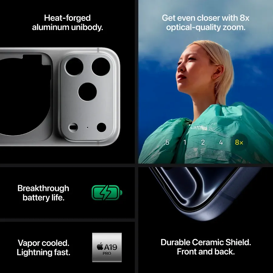 Apple iPhone 17 Pro Max, 256 GB, Cosmic Orange — Image №6
