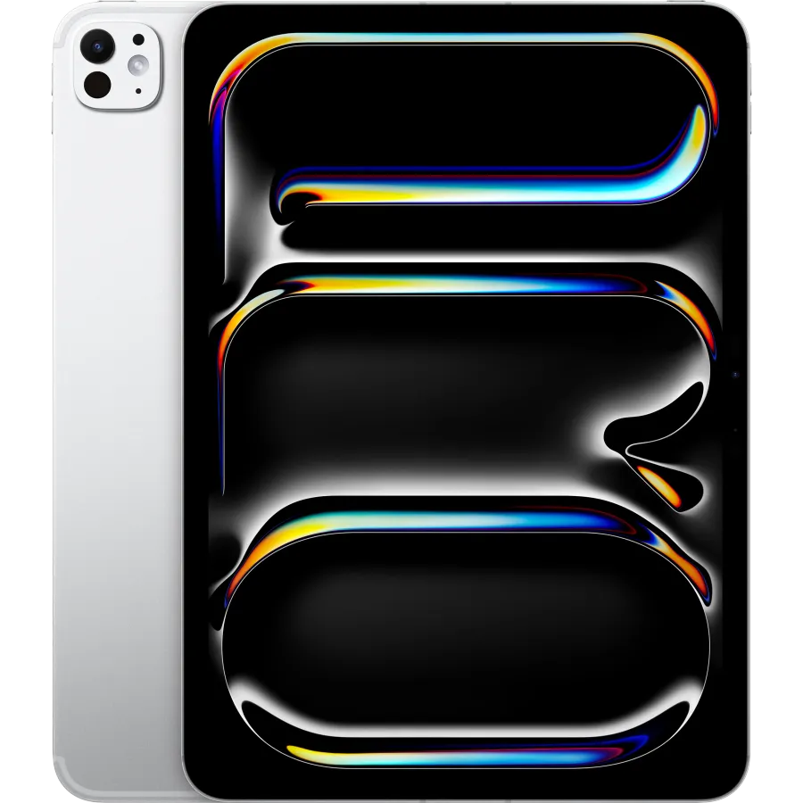 Apple iPad Pro 11 (M4), 2 TB, Wi-Fi+4G, Nano-texture glass, 2024, Silver — Image №1
