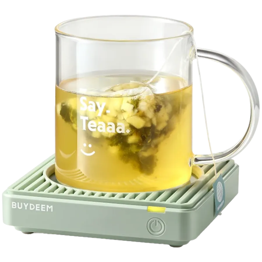 Подставка для подогрева кружки/кофе BUYDEEM, Cozy Greenish — Изображение №6