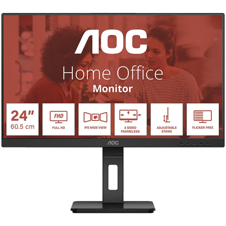 AOC LED-монитор (23.8", 1920x1080, IPS) Чёрный — Изображение №1