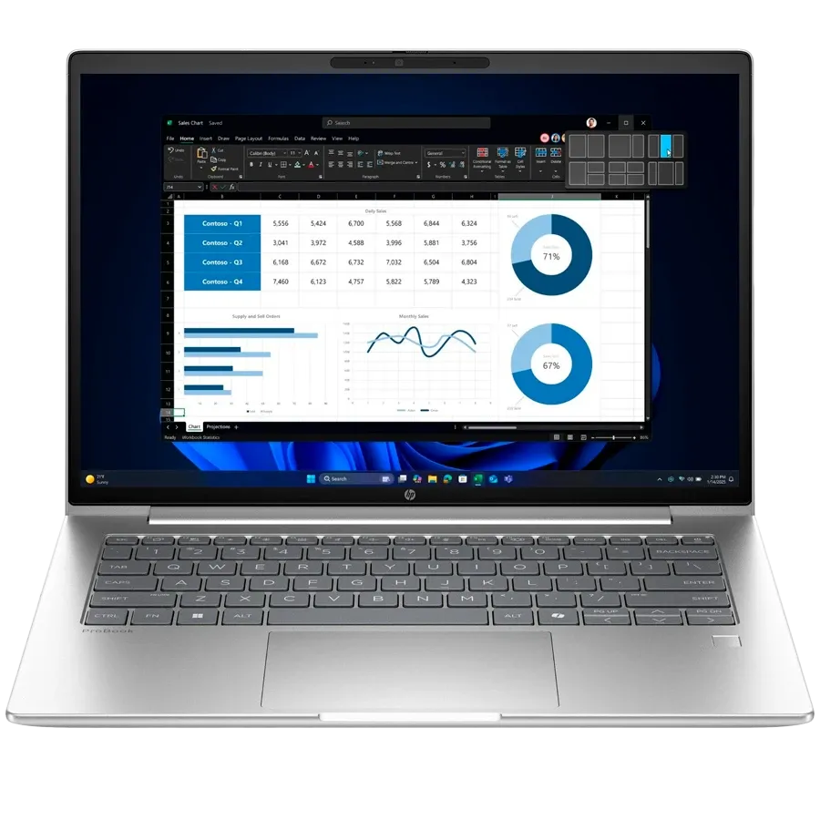 Laptop HP INC 14" (1920x1200), Ryzen 7 250, 24 GB, 780M, 512 GB — Image №1