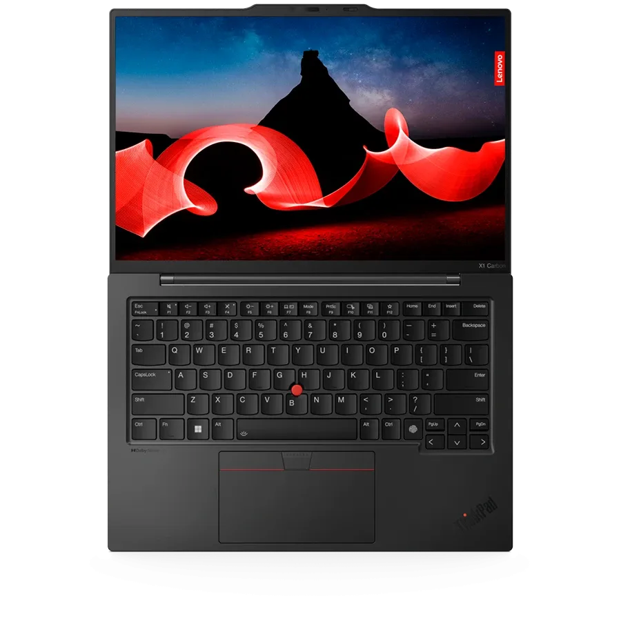 Laptop LENOVO ThinkPad X1 Carbon G12 14" (2880x1800 120Hz), Core Ultra 7 155U, 32 GB, Graphics, Black, 1 TB — Image №4