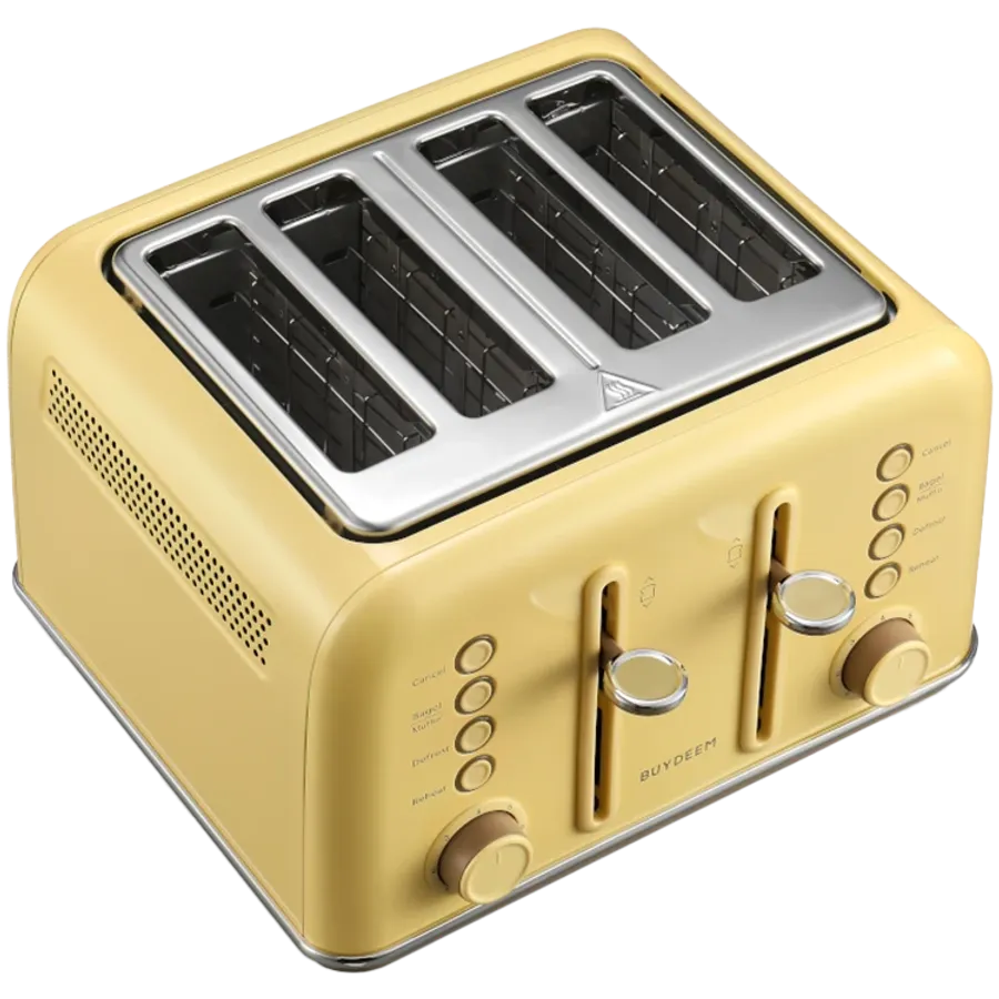 BUYDEEM Toaster DT640E, Mellow Yellow — Image №2