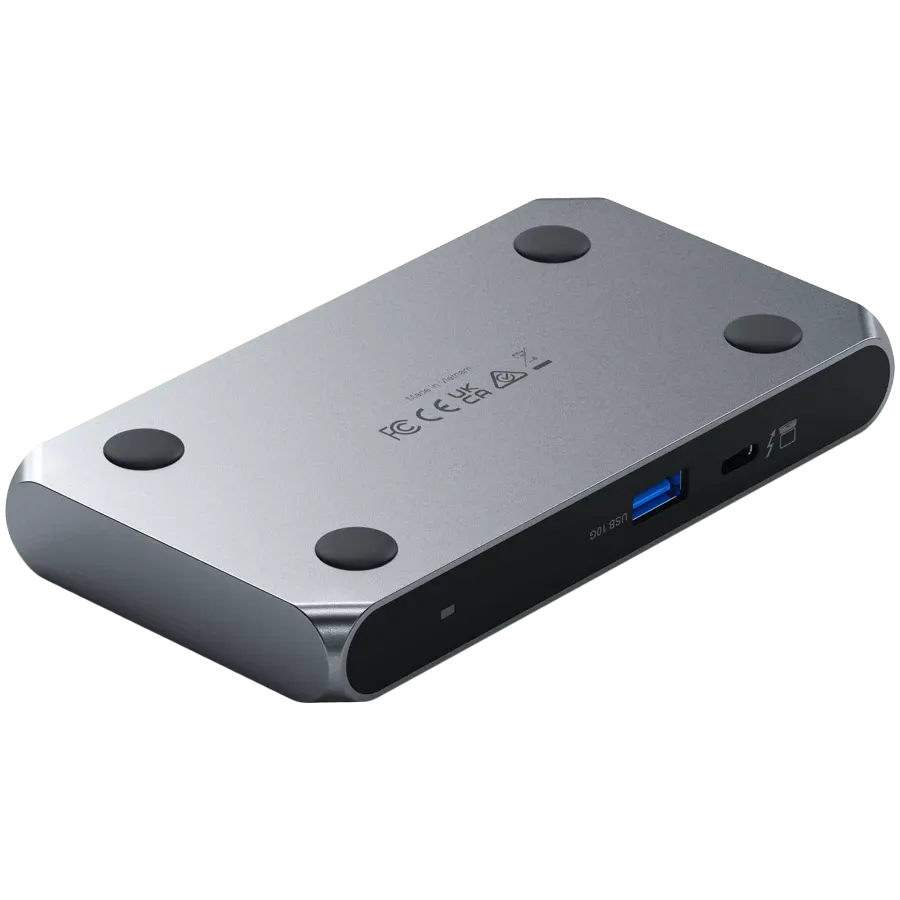 SATECHI  Многопортовый адаптер Thunderbolt 4 Slim Hub Pro Space Gray — Изображение №3