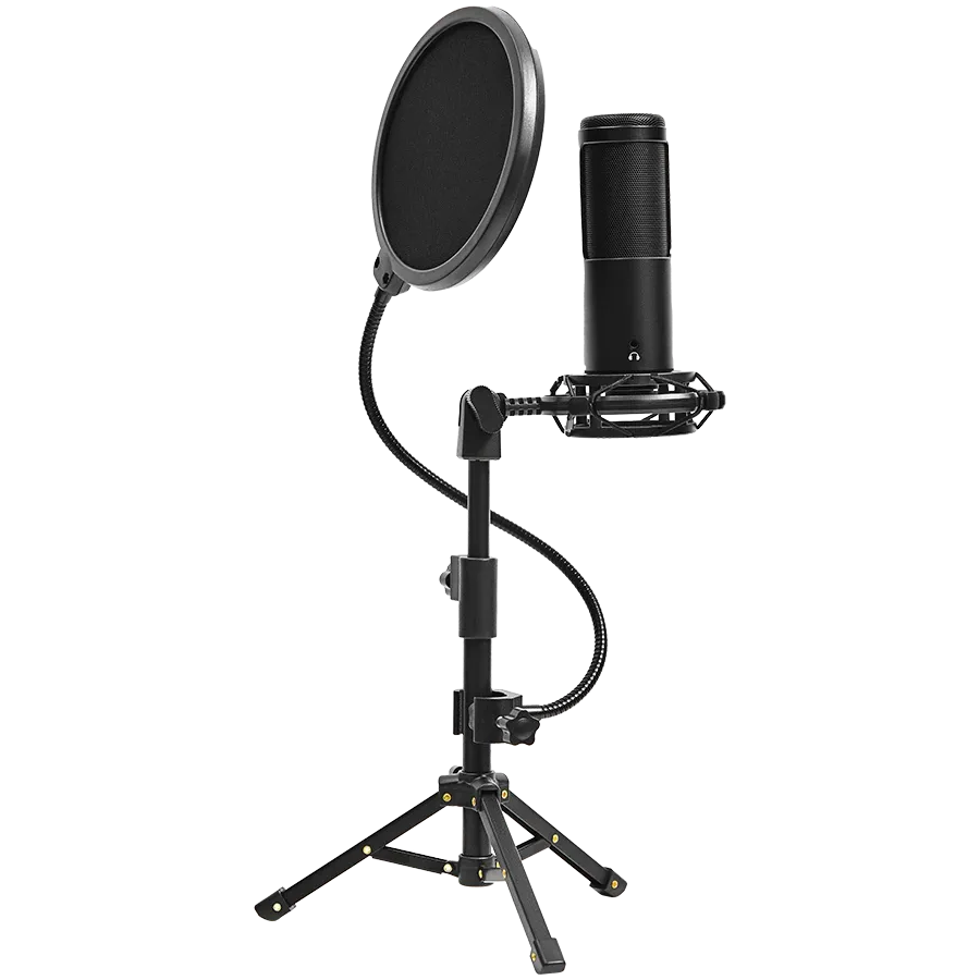 LORGAR Игровой микрофон Voicer 721, Проводная, Чёрный — Изображение №4