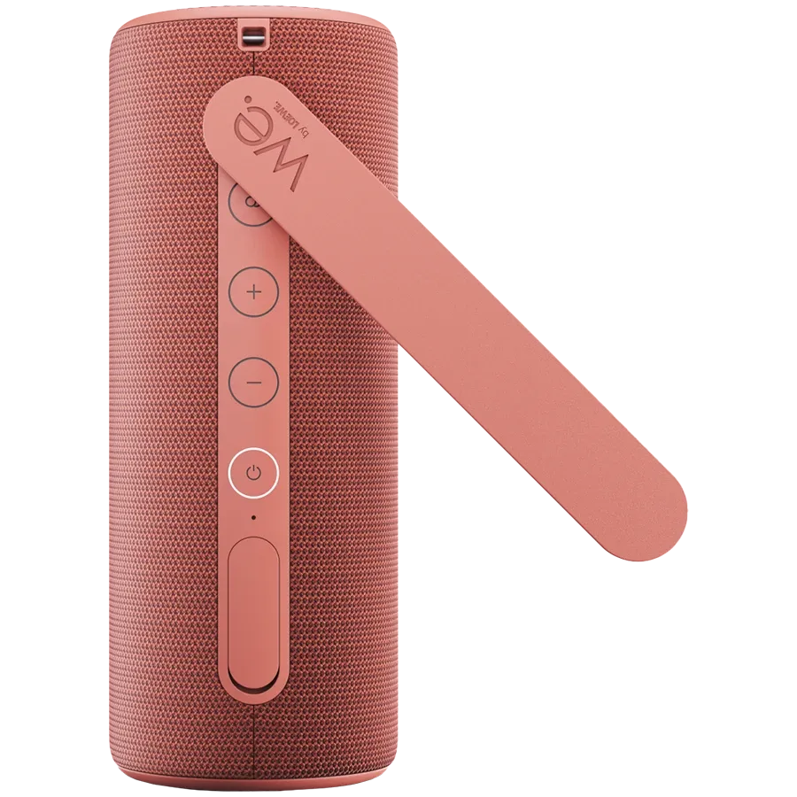 WE BY LOEWE WE. HEAR 2 Портативная колонка, Красный коралл — Изображение №3