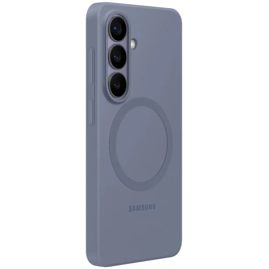 SAMSUNG Чехол Silicone Magnet Cover , Blue Violet для Samsung Galaxy S26 — Изображение №2
