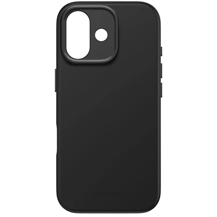 DECODED Θήκη Antimicrobial Silicone MagSafe με MagSafe, Phantom Black for iPhone 17 — Εικών №2