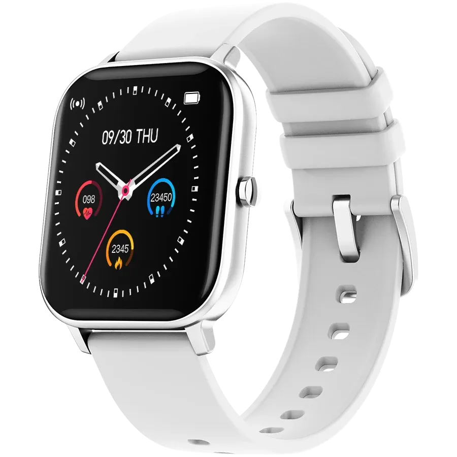 CANYON Wildberry SW-74 Smart Watch, 42χιλ., Ασημί — Εικών №2