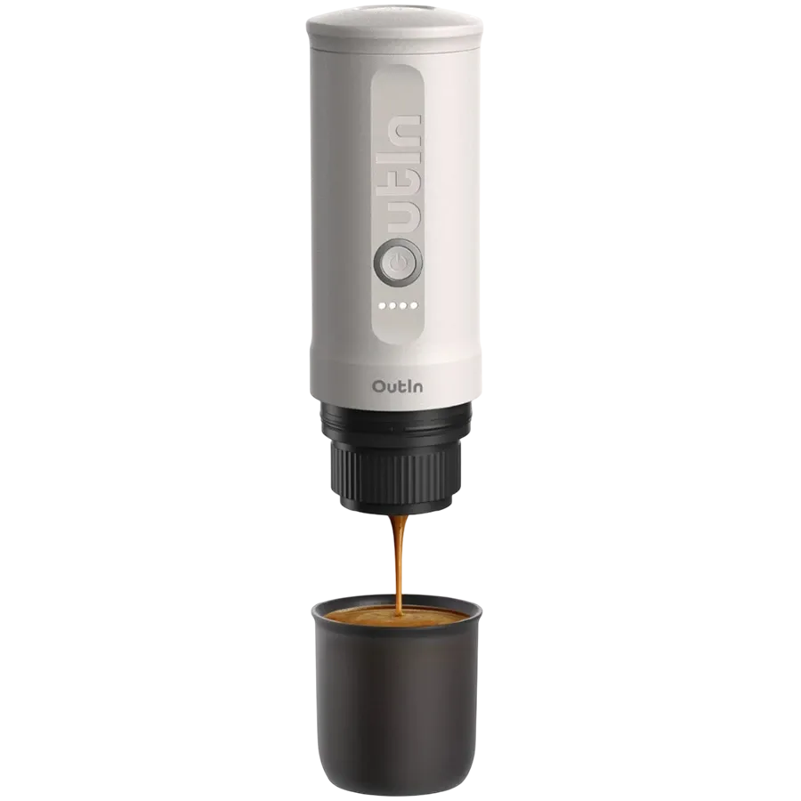 OUTIN Coffee Machine Plus Set, Pearl White — Εικών №4