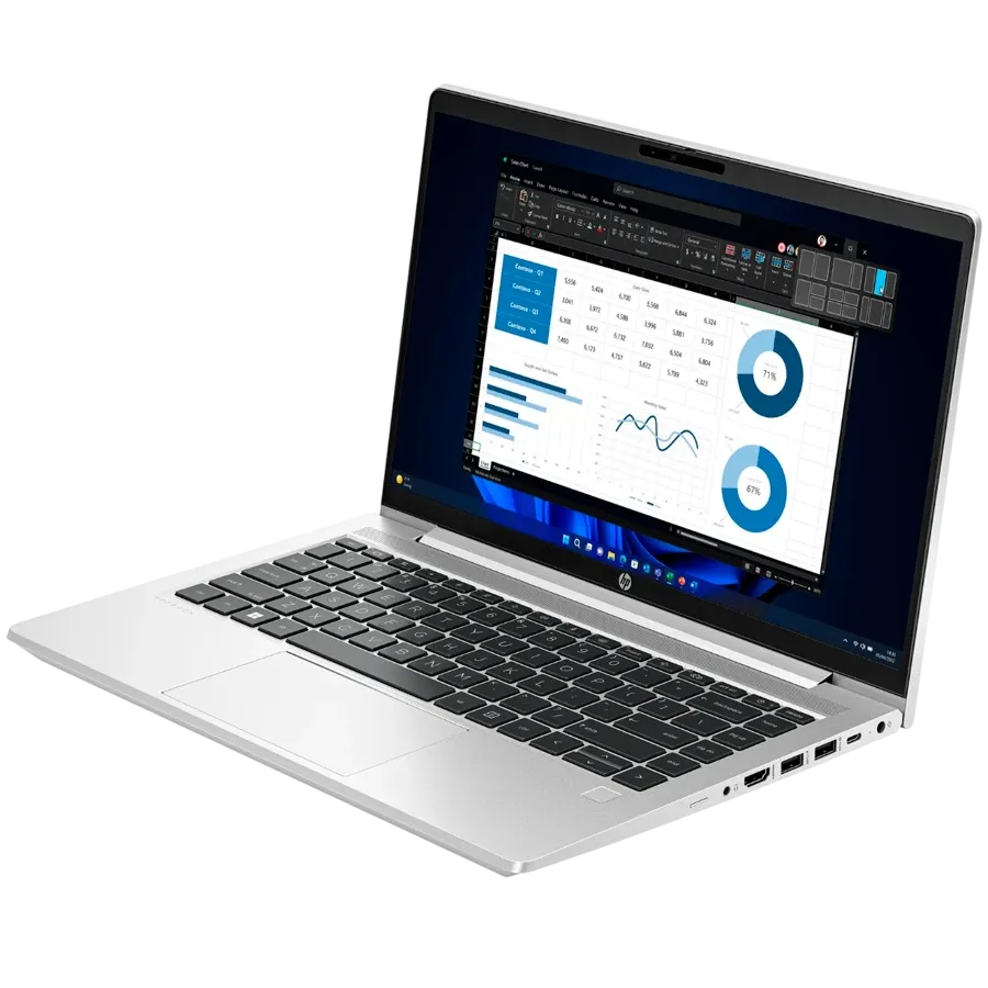 Φορητός HP INC 14" (1920x1080), Ryzen 5 7530U, 16 γιγαμπάιτε, Radeon, Pike Silver, 512 γιγαμπάιτε — Εικών №3