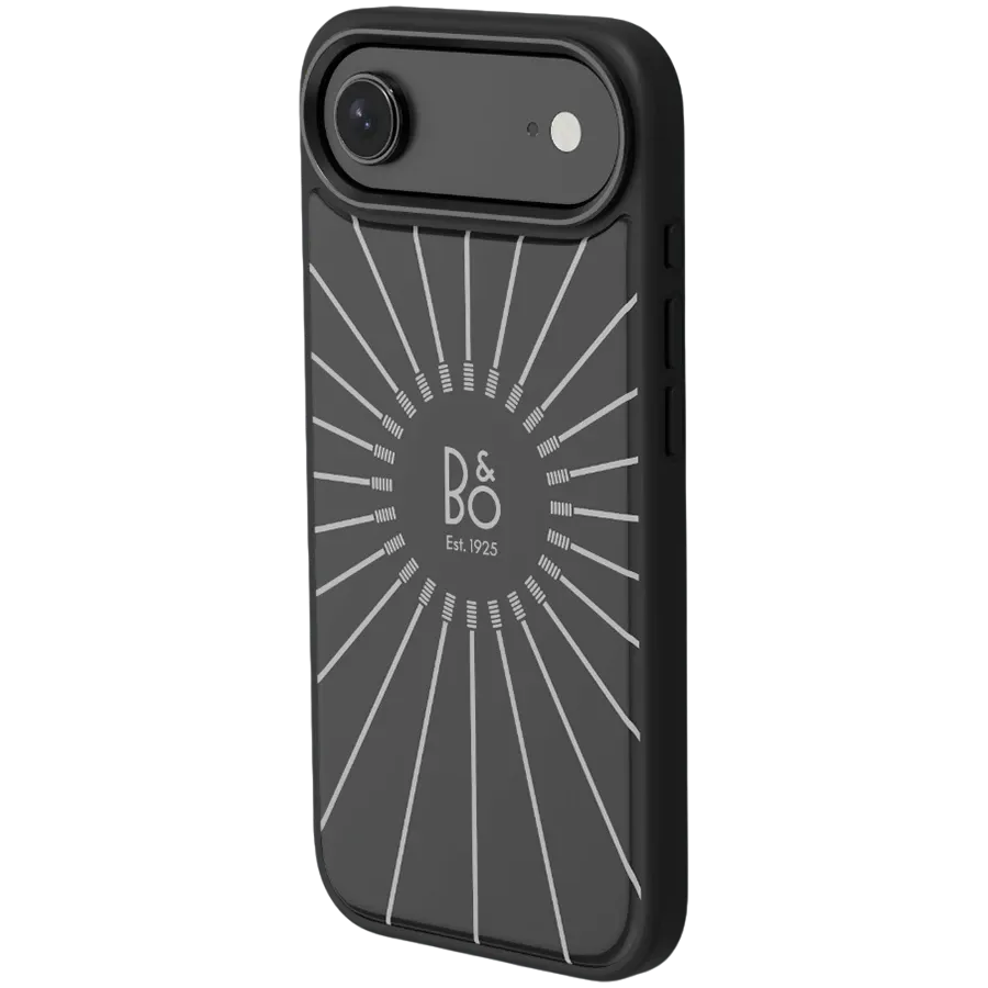 B&O BY ASBIS Θήκη Glass version με MagSafe, Μαύρος Ανθρακίτης for iPhone Air — Εικών №2