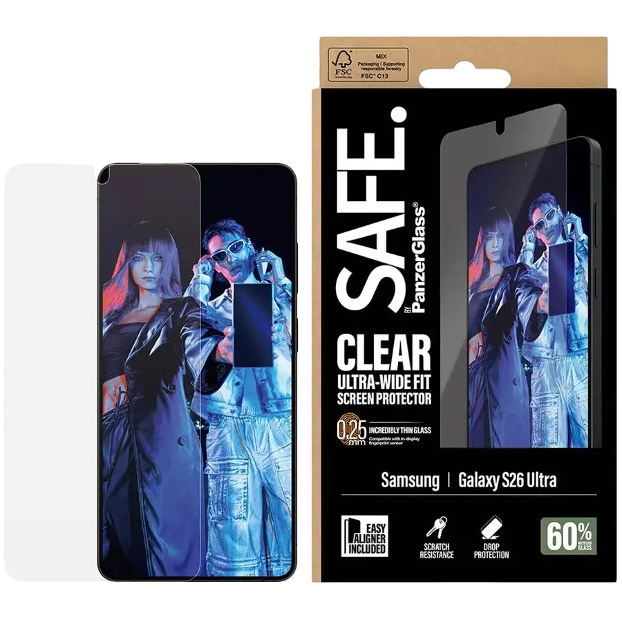 PANZERGLASS Γυαλί ασφαλείας for Samsung Galaxy S26 Ultra — Εικών №1 PANZERGLASS Γυαλί ασφαλείας for Samsung Galaxy S26 Ultra — Εικών №1
