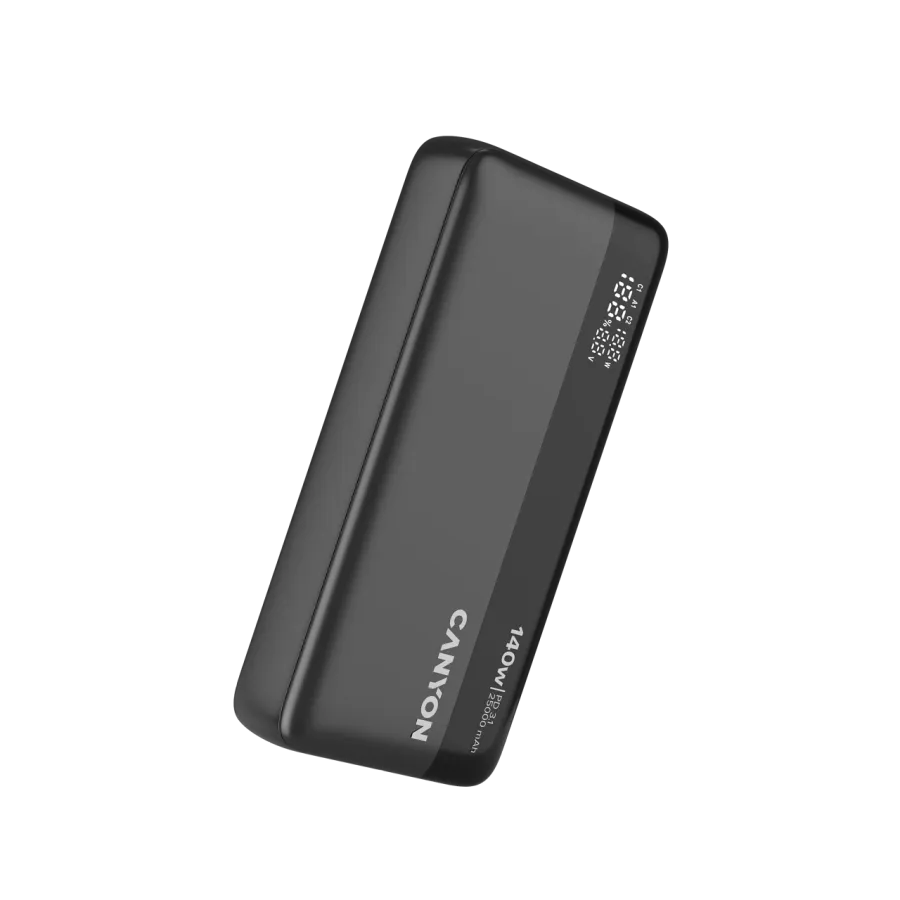 CANYON Power Bank, 25000 mAh, Dark Gray — Image №15