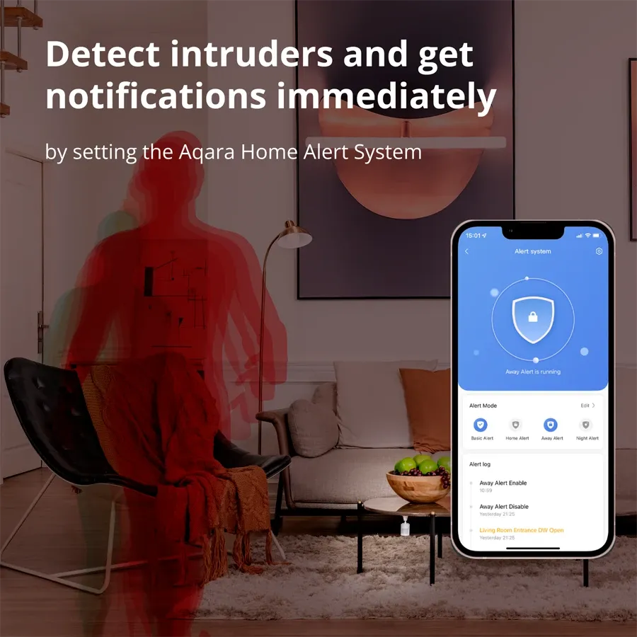 AQARA P1 Motion Sensor, White — Image №7 AQARA P1 Motion Sensor, White — Image №7