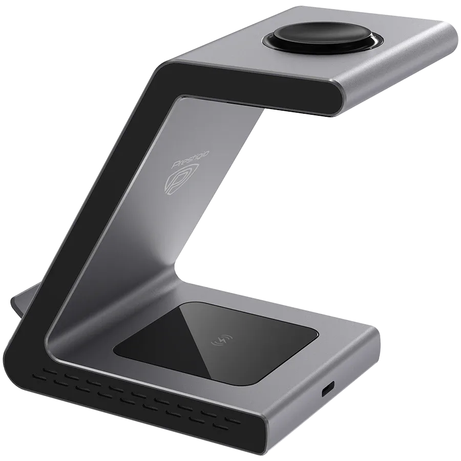 PRESTIGIO ReVolt A9 Ασύρματος φορτιστής, 10 βατ, Γκρι — Εικών №4