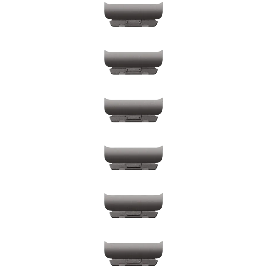 Удлинитель ремешка APPLE 46мм Link Bracelet Link Bracelet Kit Синевато-серый для Apple Watch 44/46 mm — Изображение №1