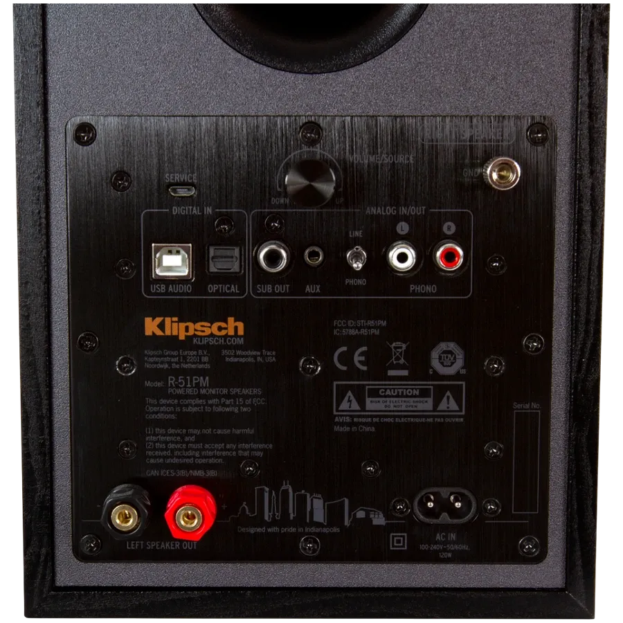 KLIPSCH Home Audio System, Black — Image №4