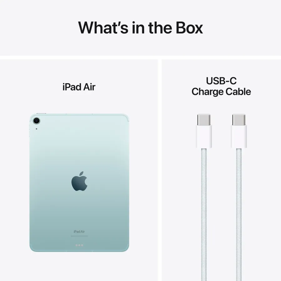 iPad Air 11 M2, 1 TB Wi-Fi+4G 2024, Blue — Image №9