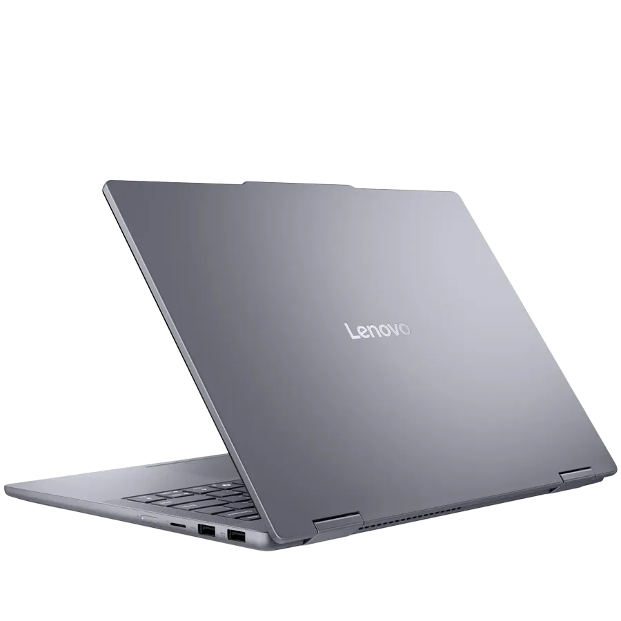 Laptop LENOVO IdeaPad 5 2-in-1 14 14" (1920x1200 60Hz), Core Ultra 5 Processor 225U, 16 GB, Graphics, Luna Grey, 1 TB — Image №4