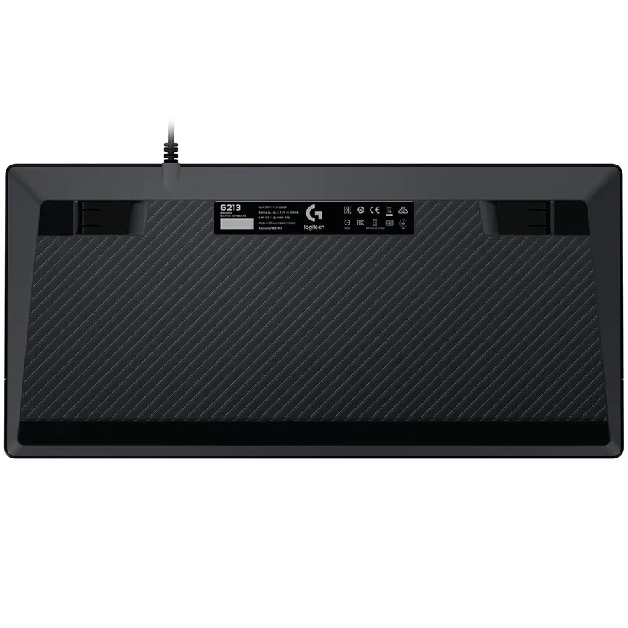 LOGITECH G213 Prodigy Keyboard, Wired, Black, International EN — Image №2