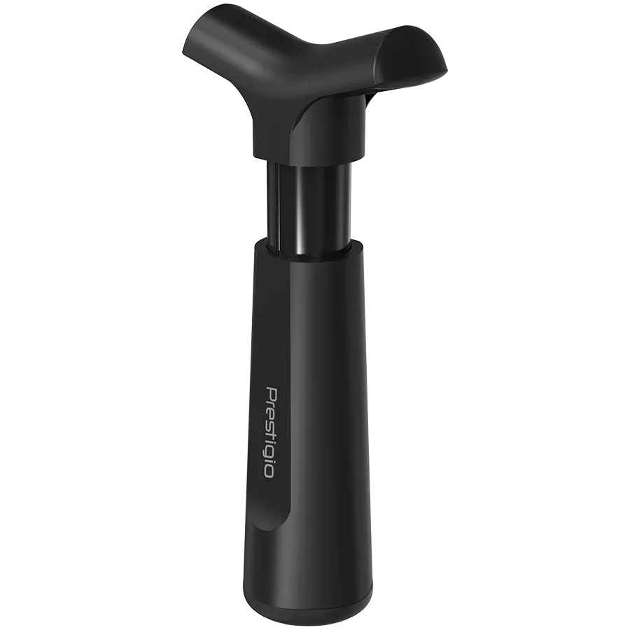 PRESTIGIO , ЧёрныйManual vacuum wine stopper — Изображение №7