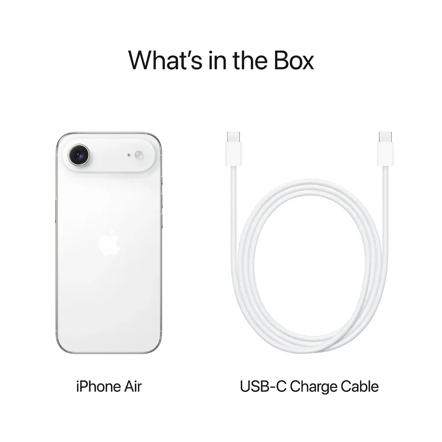 Apple iPhone Air, 512 GB, Cloud White — Image №7