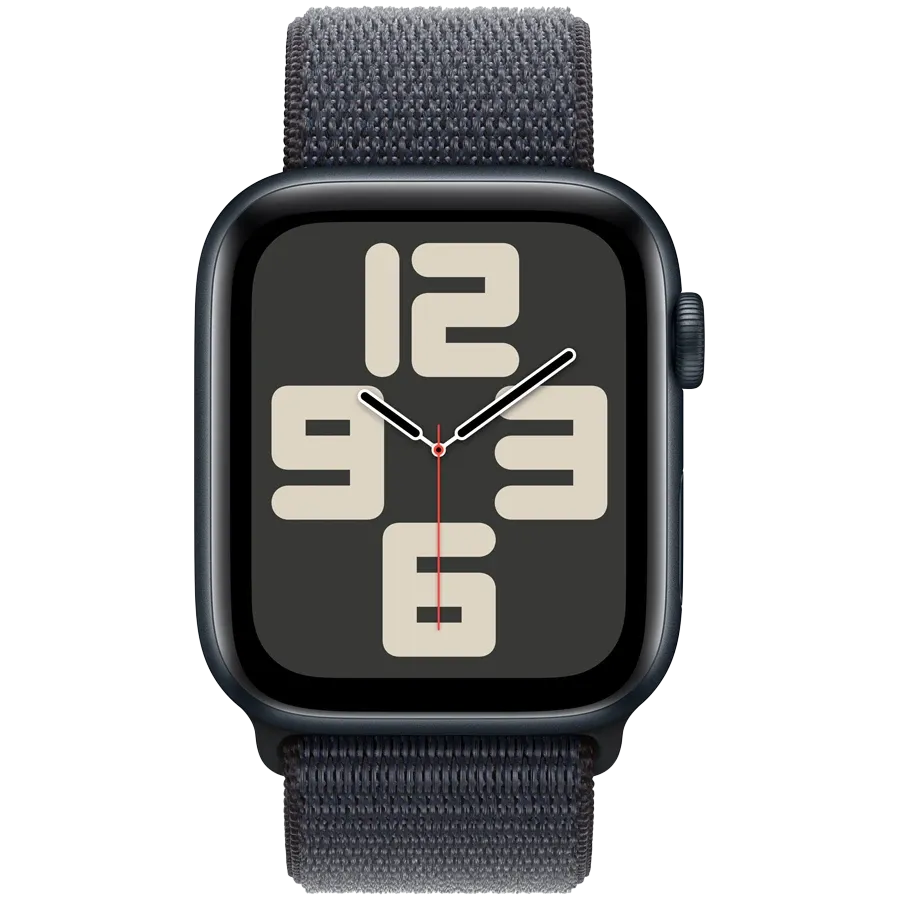 Apple Watch SE GPS Gen.2 (2024), 40mm, Midnight, Ink Sport Loop — Image №2