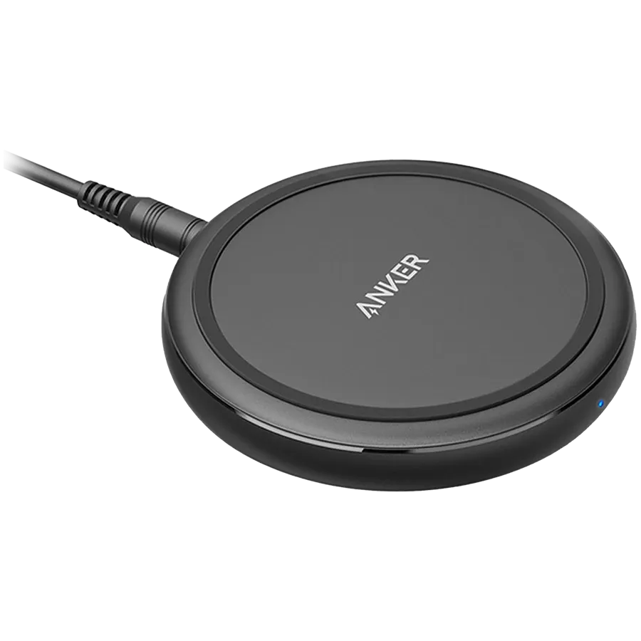 Wireless Charger ANKER, 15 W, Black (B2519VF1) — Image №1
